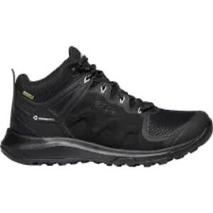 KEEN Women's Explore Mid Waterproof hiking boots Black Sz 7.5 Worn Once